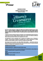 Communiqué "Les Allumés de Crosmières" - Janvier 2020
