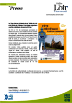 Communiqué "Journée médiévale" - Avril 2022