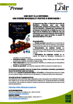 Communiqué de presse Une nuit à la Rotonde