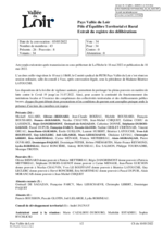 20220510 - Délibérations