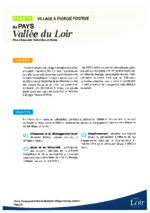 Charte Village à énergie positive - Lavernat