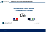 Cadastre-urbanisme - manuel utilisateur