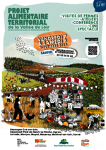 Journée citoyenne 2025 du Projet alimentaire territorial (PAT) de la Vallée du Loir - Affiche